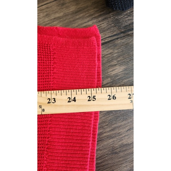 Lauren Ralph Lauren Womens Waffle Knit Cowl Neck Pullover Sweater LP Set of 2 - Picture 9 of 9